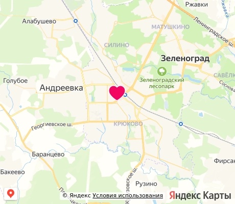 На карте