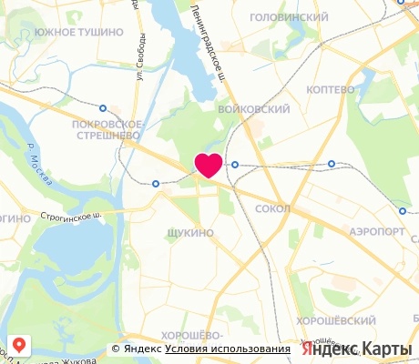 На карте