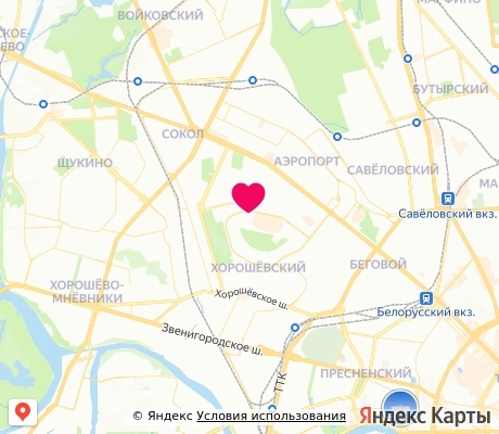 На карте