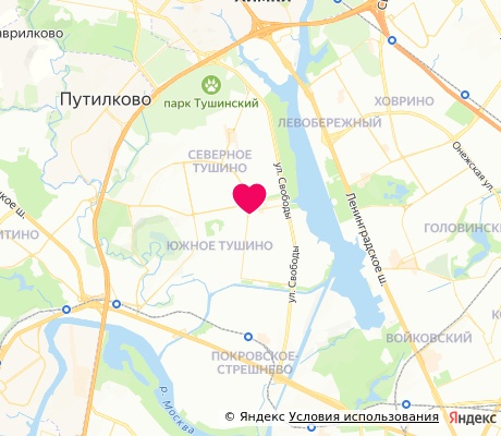 На карте