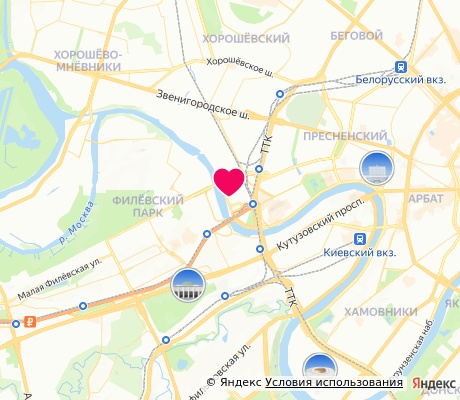 На карте