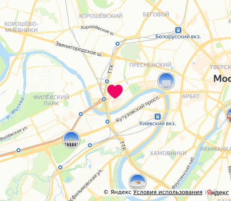 На карте