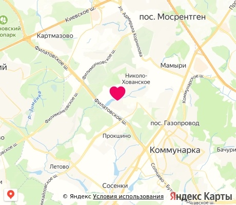 На карте