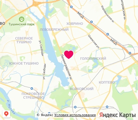На карте