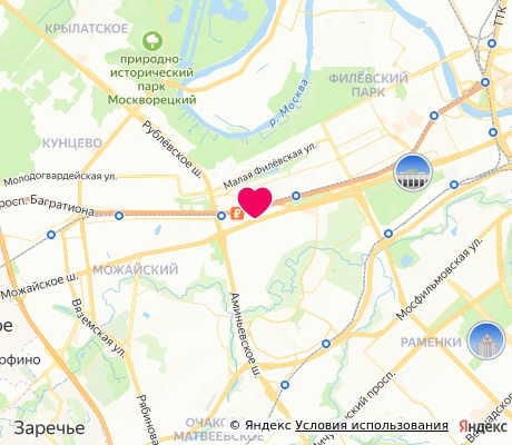 На карте