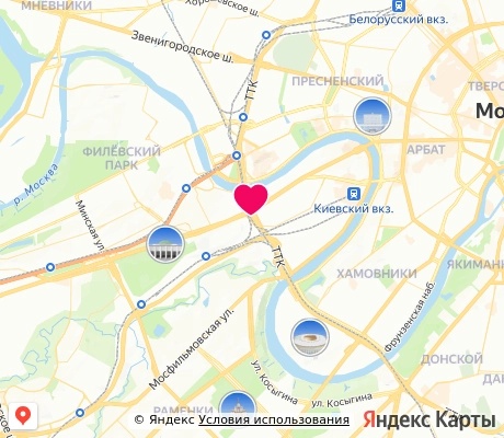 На карте
