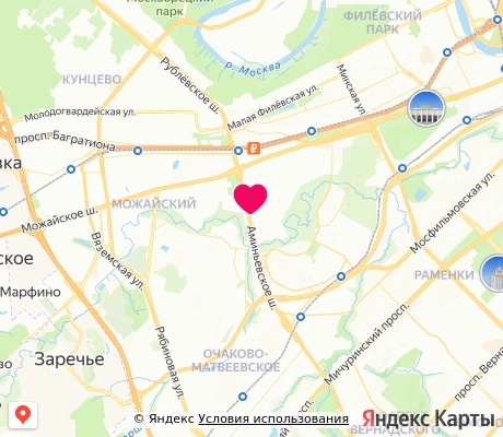 На карте