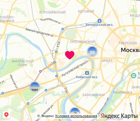 На карте