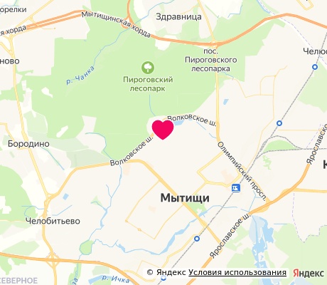 На карте