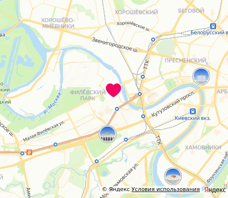 На карте