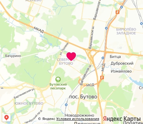 На карте