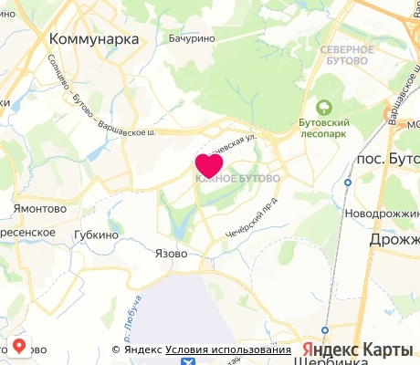 На карте