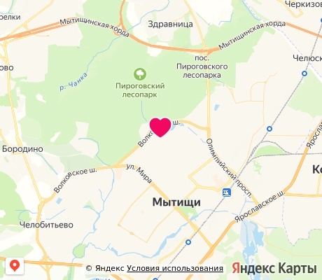 На карте