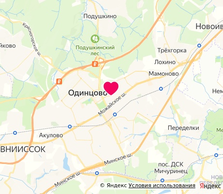 На карте