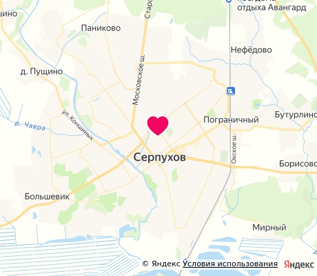 На карте