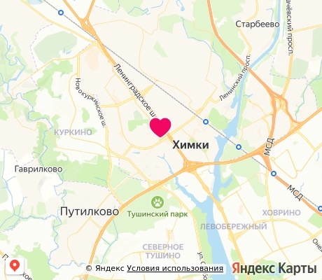 На карте