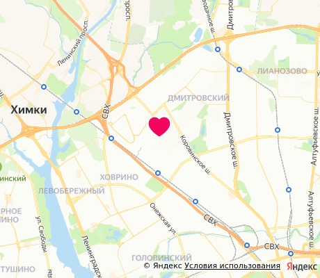 На карте