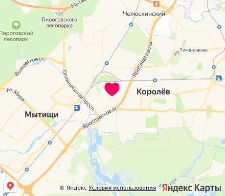 На карте