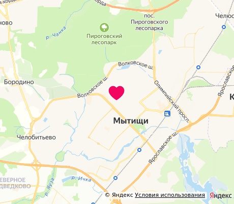 На карте