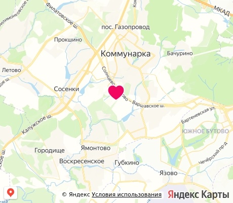 На карте