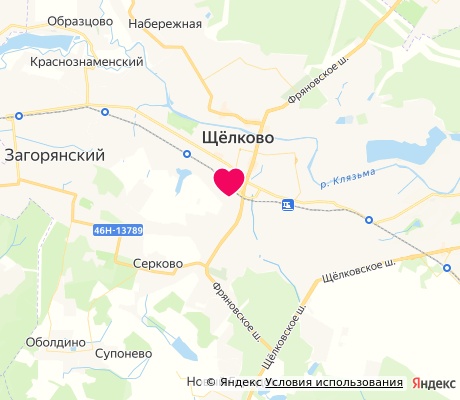 На карте