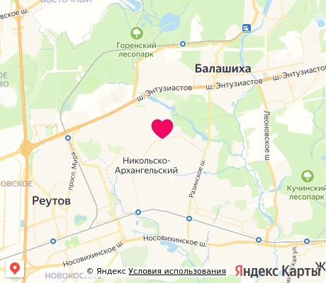 На карте