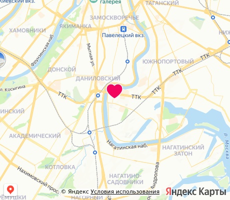 На карте