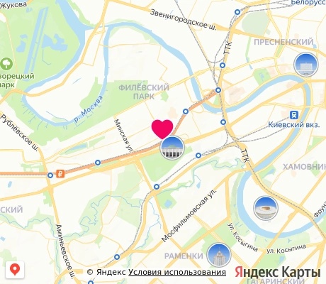 На карте