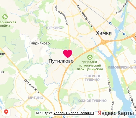 На карте