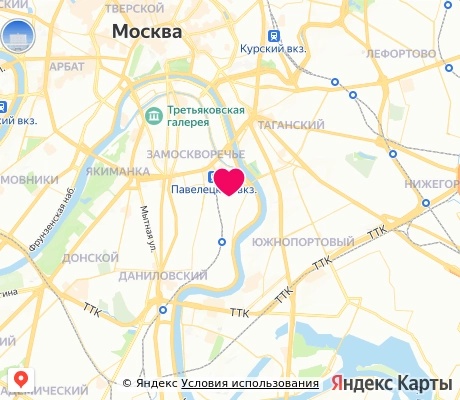 На карте