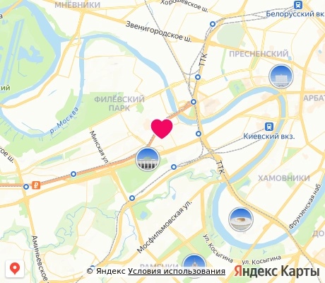 На карте