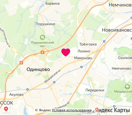 На карте