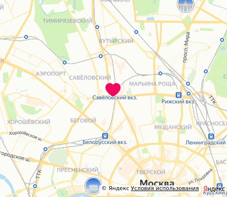 На карте