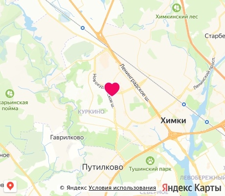 На карте