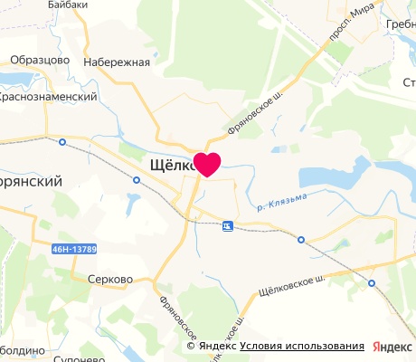 На карте