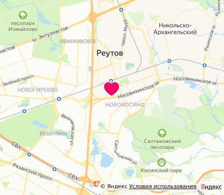 На карте