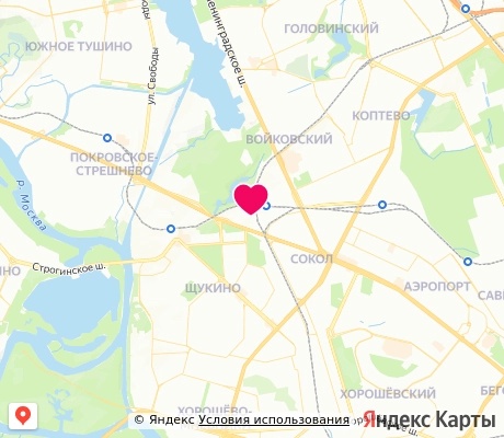 На карте