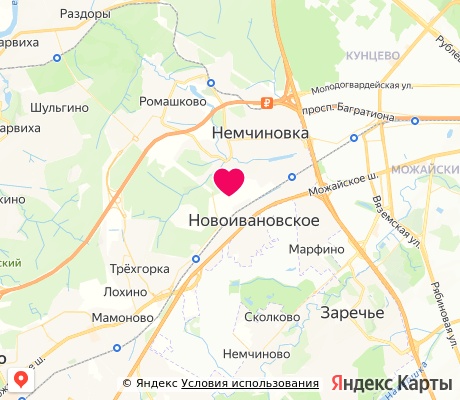 На карте