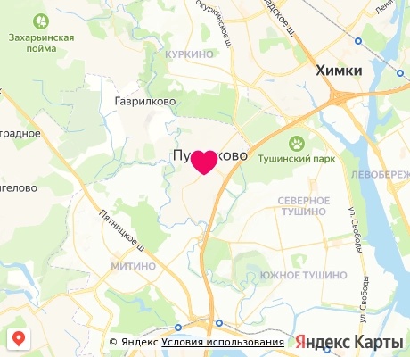 На карте