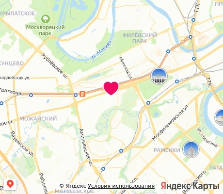 На карте