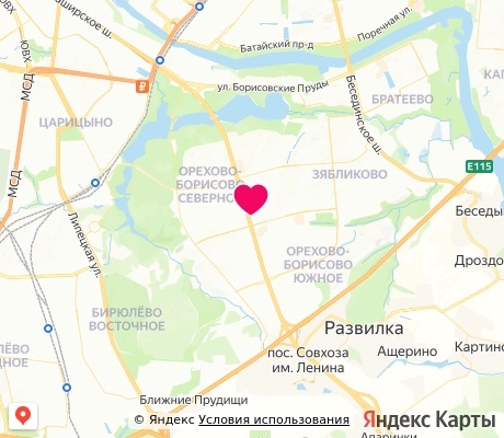 На карте