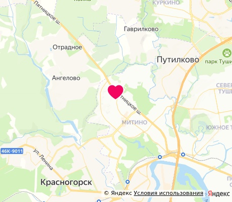 На карте