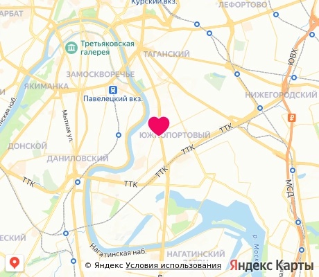 На карте