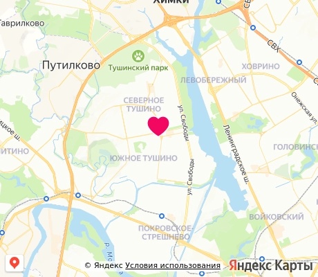 На карте