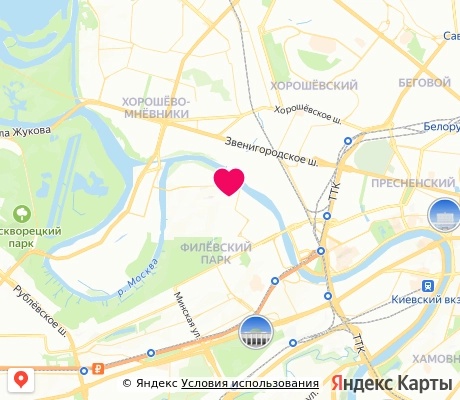 На карте