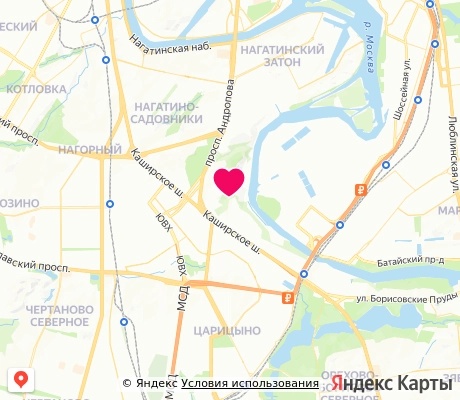 На карте