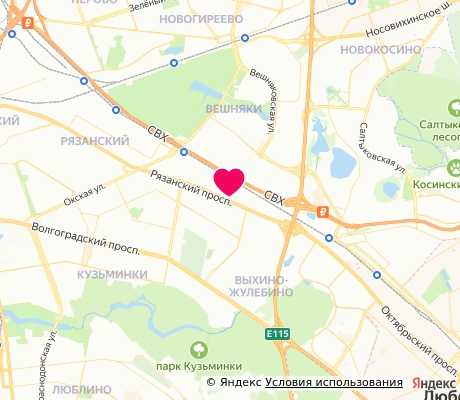 На карте