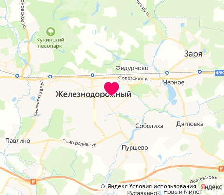 На карте