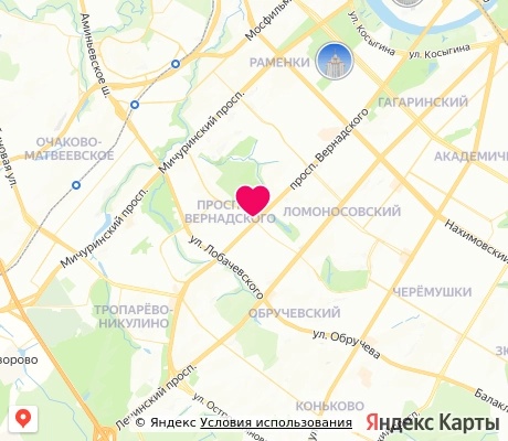 На карте