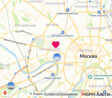 На карте